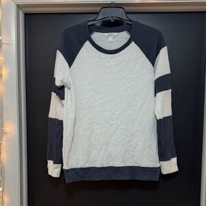 Market & Spruce Two-Tone Knit Top